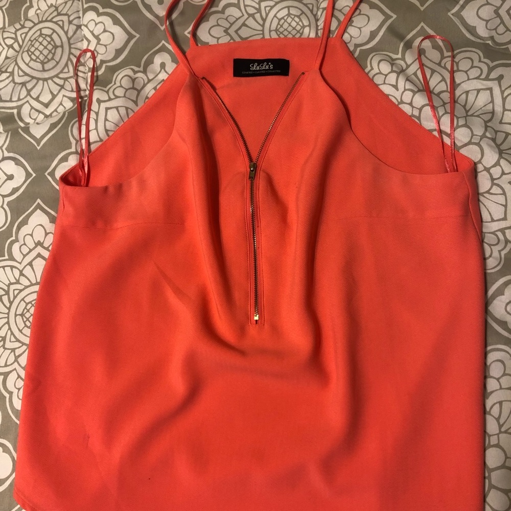 Lulu’s XL zip tank